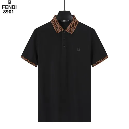 Cheap Fendi T-Shirts Short Sleeved For Men #1411261, $$38.00 USD On Fendi T-Shirts