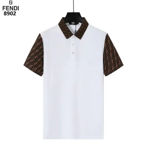Cheap Fendi T-Shirts Short Sleeved For Men #1411262, $$38.00 USD On Fendi T-Shirts