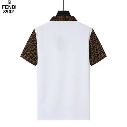Replica Fendi T-Shirts Short Sleeved For Men #1411262 $38.00 USD for Wholesale