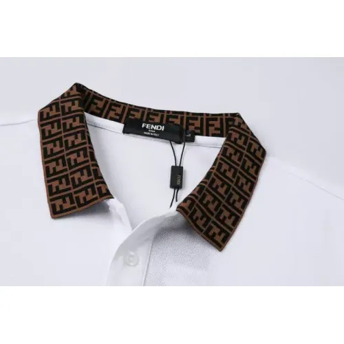 Replica Fendi T-Shirts Short Sleeved For Men #1411262 $38.00 USD for Wholesale