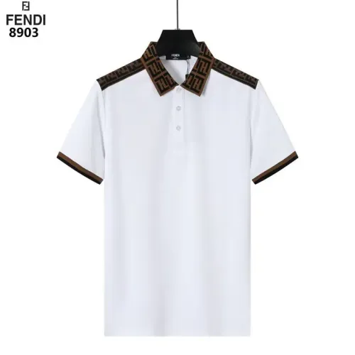Cheap Fendi T-Shirts Short Sleeved For Men #1411264, $$38.00 USD On Fendi T-Shirts