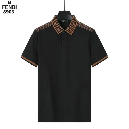 Cheap Fendi T-Shirts Short Sleeved For Men #1411265, $$38.00 USD On Fendi T-Shirts