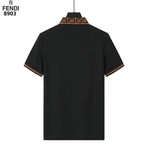 Replica Fendi T-Shirts Short Sleeved For Men #1411265 $38.00 USD for Wholesale
