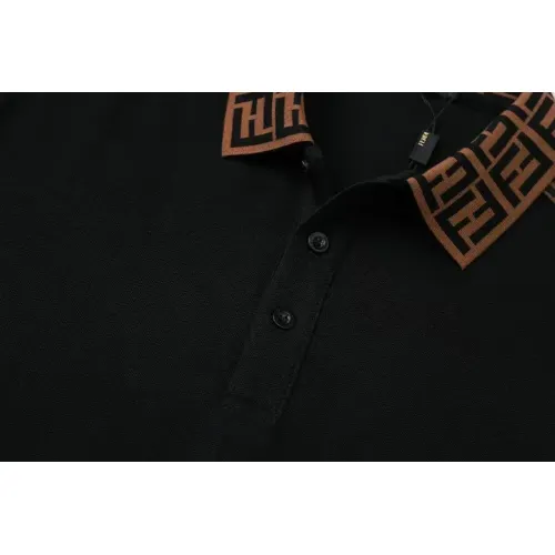 Replica Fendi T-Shirts Short Sleeved For Men #1411265 $38.00 USD for Wholesale