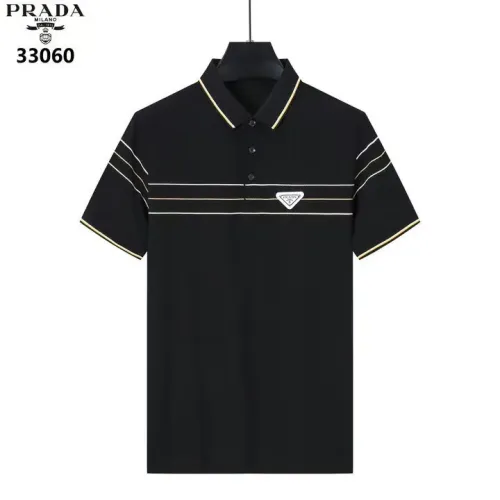 Cheap Prada T-Shirts Short Sleeved For Men #1411268, $$38.00 USD On Prada T-Shirts