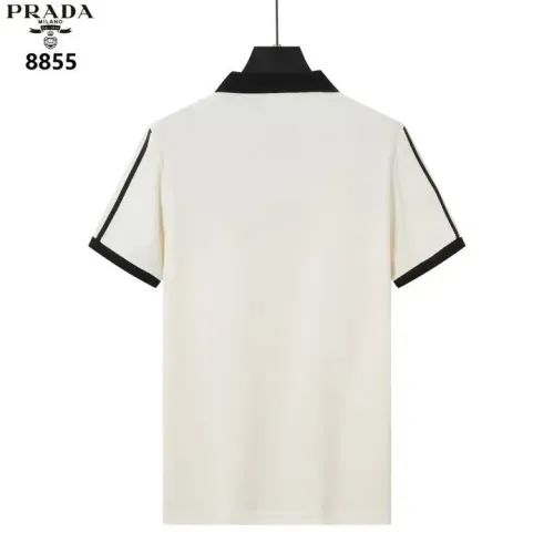 Replica Prada T-Shirts Short Sleeved For Men #1411270 $38.00 USD for Wholesale