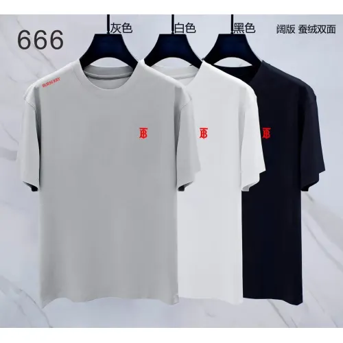 Replica Burberry T-Shirts Short Sleeved For Men #1411341 $38.00 USD for Wholesale