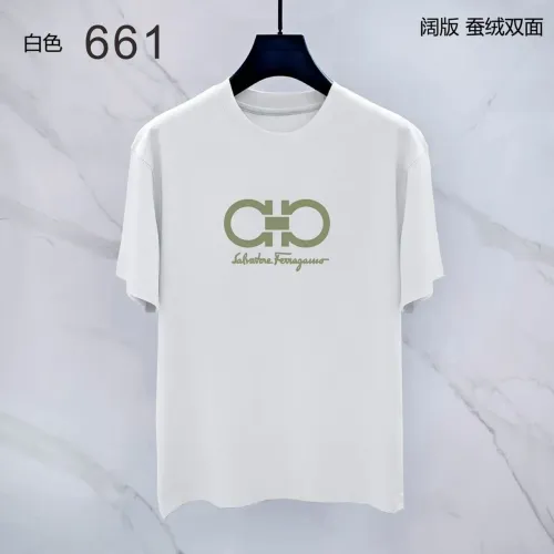 Cheap Salvatore Ferragamo T-Shirts Short Sleeved For Men #1411372, $$38.00 USD On Salvatore Ferragamo T-Shirts