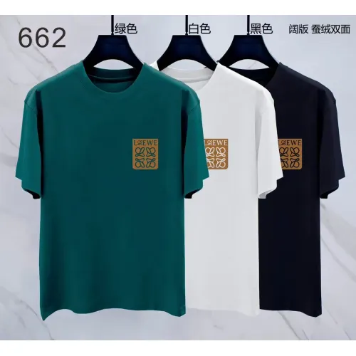 Replica LOEWE T-Shirts Short Sleeved For Men #1411379 $38.00 USD for Wholesale