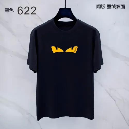 Cheap Fendi T-Shirts Short Sleeved For Men #1411414, $$38.00 USD On Fendi T-Shirts