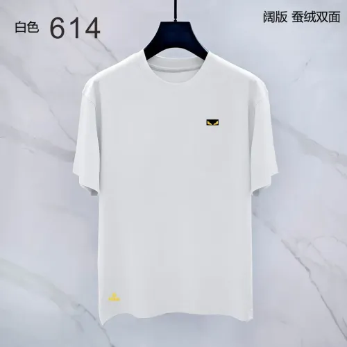 Cheap Fendi T-Shirts Short Sleeved For Men #1411419, $$38.00 USD On Fendi T-Shirts