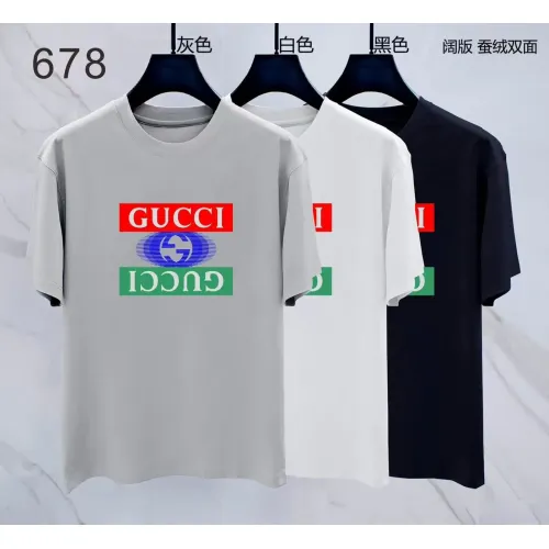 Replica Gucci T-Shirts Short Sleeved For Men #1411487 $38.00 USD for Wholesale