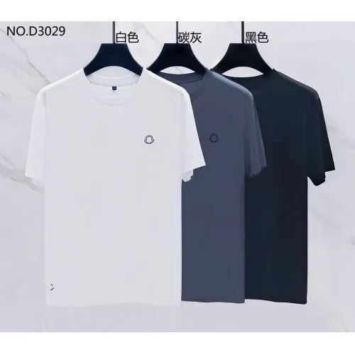 Replica Moncler T-Shirts Short Sleeved For Men #1411537 $38.00 USD for Wholesale