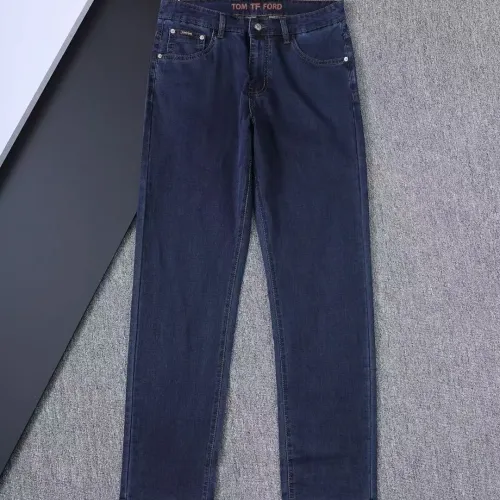 Replica Tom Ford Jeans For Men #1411589 $45.00 USD for Wholesale