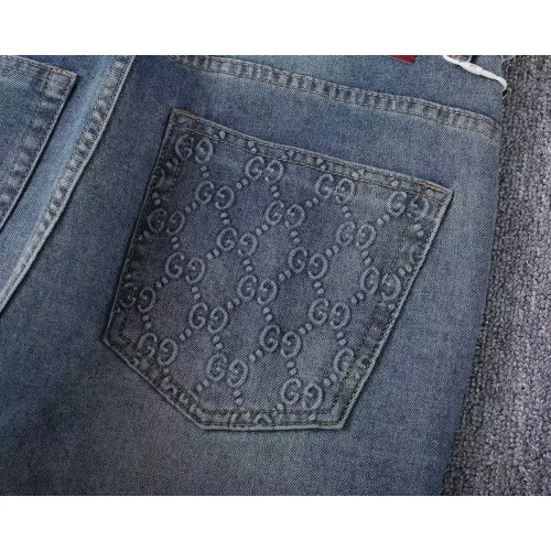 Replica Gucci Jeans For Men #1411614 $45.00 USD for Wholesale