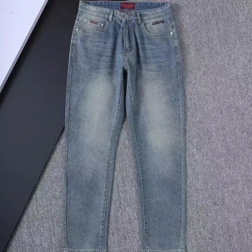 Replica Gucci Jeans For Men #1411614 $45.00 USD for Wholesale