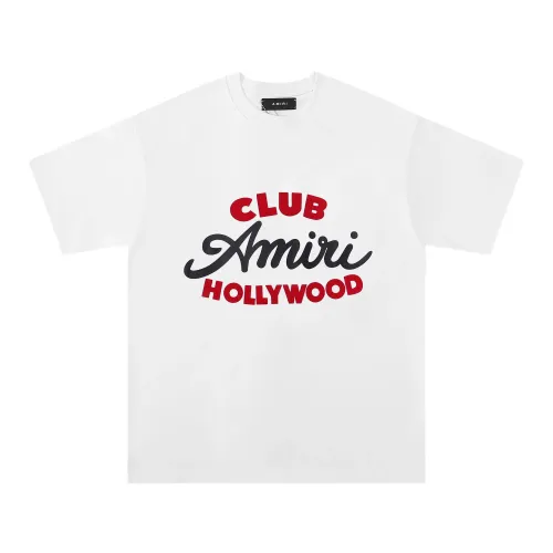 Cheap Amiri T-Shirts Short Sleeved For Unisex #1411626, $$32.00 USD On Amiri T-Shirts