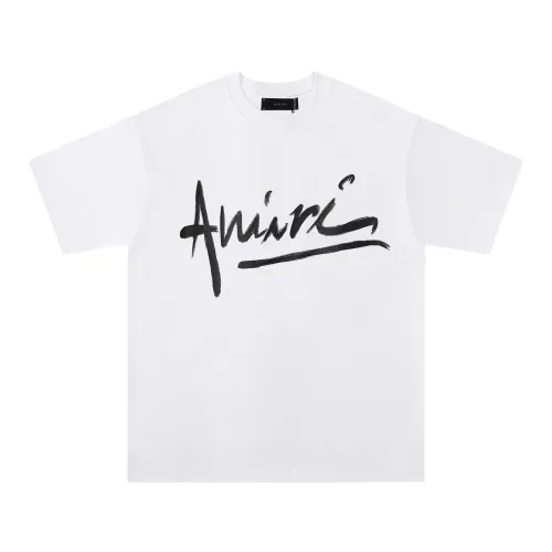 Cheap Amiri T-Shirts Short Sleeved For Unisex #1411629, $$32.00 USD On Amiri T-Shirts