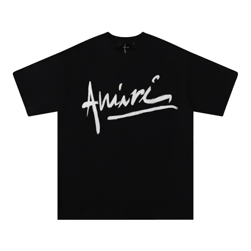 Cheap Amiri T-Shirts Short Sleeved For Unisex #1411635, $$32.00 USD On Amiri T-Shirts