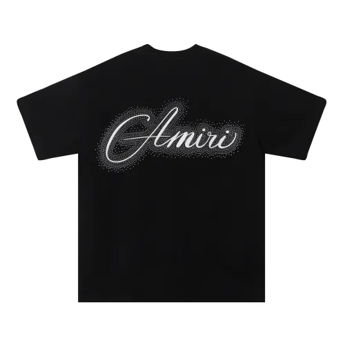 Replica Amiri T-Shirts Short Sleeved For Unisex #1411637 $34.00 USD for Wholesale