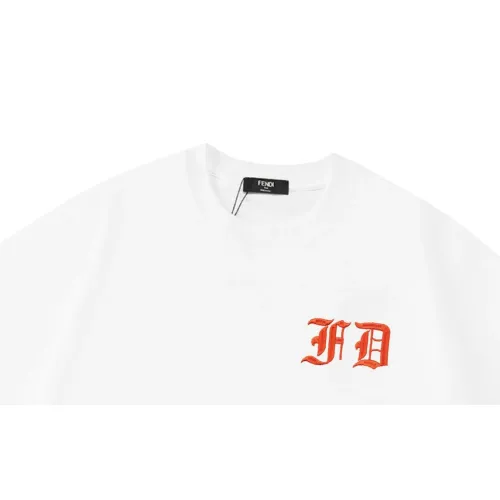 Replica Fendi T-Shirts Short Sleeved For Unisex #1411658 $45.00 USD for Wholesale