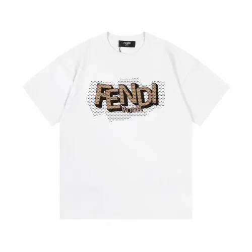 Cheap Fendi T-Shirts Short Sleeved For Unisex #1411664, $$45.00 USD On Fendi T-Shirts