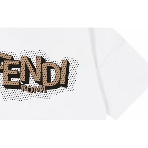 Replica Fendi T-Shirts Short Sleeved For Unisex #1411664 $45.00 USD for Wholesale