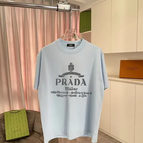 Cheap Prada T-Shirts Short Sleeved For Unisex #1411692, $$42.00 USD On Prada T-Shirts
