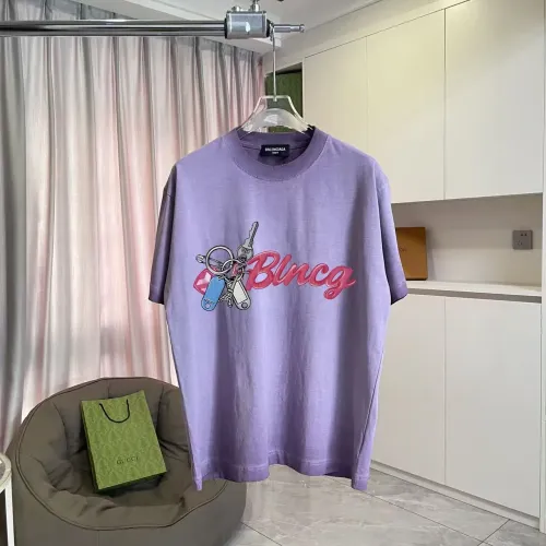 Cheap Balenciaga T-Shirts Short Sleeved For Unisex #1411739, $$45.00 USD On Balenciaga T-Shirts