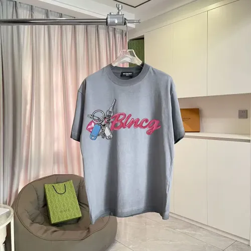 Cheap Balenciaga T-Shirts Short Sleeved For Unisex #1411741, $$45.00 USD On Balenciaga T-Shirts