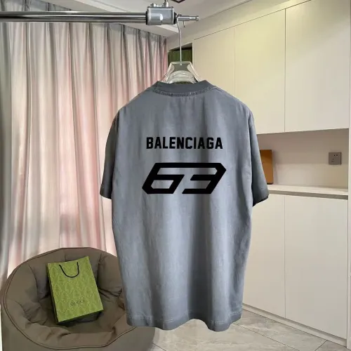 Replica Balenciaga T-Shirts Short Sleeved For Unisex #1411758 $45.00 USD for Wholesale