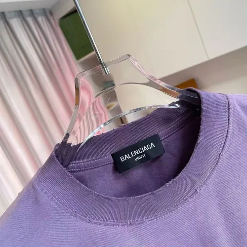 Replica Balenciaga T-Shirts Short Sleeved For Unisex #1411760 $45.00 USD for Wholesale