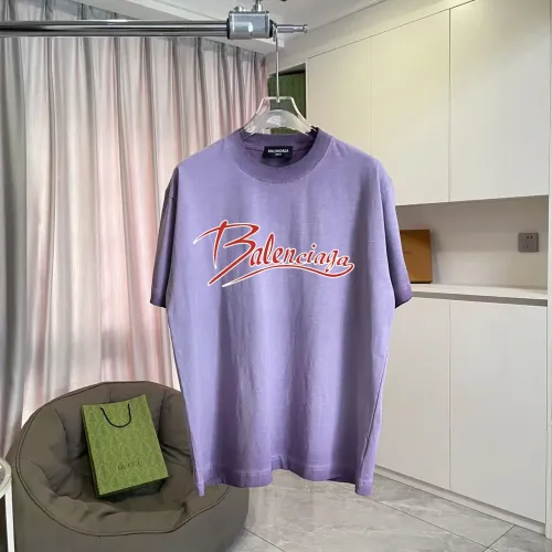 Cheap Balenciaga T-Shirts Short Sleeved For Unisex #1411777, $$45.00 USD On Balenciaga T-Shirts