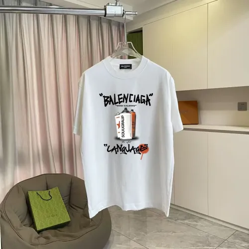 Cheap Balenciaga T-Shirts Short Sleeved For Unisex #1411778, $$45.00 USD On Balenciaga T-Shirts
