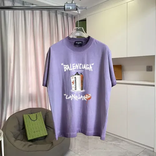 Cheap Balenciaga T-Shirts Short Sleeved For Unisex #1411781, $$45.00 USD On Balenciaga T-Shirts