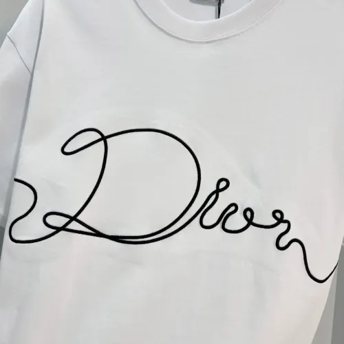 Replica Christian Dior T-Shirts Short Sleeved For Unisex #1411811 $45.00 USD for Wholesale