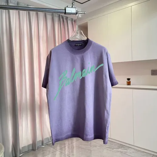 Cheap Balmain T-Shirts Short Sleeved For Unisex #1411935, $$45.00 USD On Balmain T-Shirts