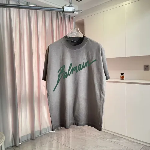 Cheap Balmain T-Shirts Short Sleeved For Unisex #1411937, $$45.00 USD On Balmain T-Shirts