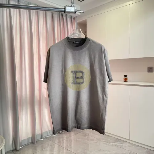 Cheap Balmain T-Shirts Short Sleeved For Unisex #1411941, $$45.00 USD On Balmain T-Shirts