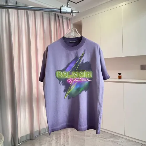 Cheap Balmain T-Shirts Short Sleeved For Unisex #1411943, $$45.00 USD On Balmain T-Shirts