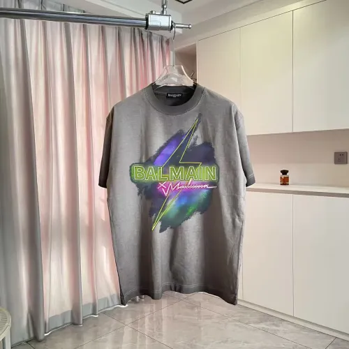 Cheap Balmain T-Shirts Short Sleeved For Unisex #1411944, $$45.00 USD On Balmain T-Shirts