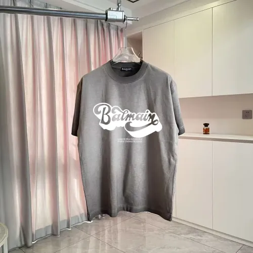 Cheap Balmain T-Shirts Short Sleeved For Unisex #1411948, $$45.00 USD On Balmain T-Shirts