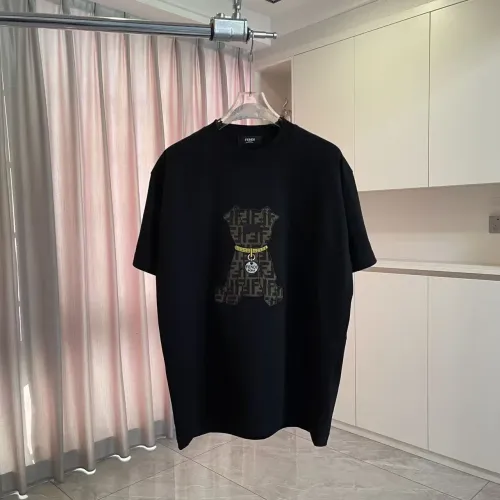 Cheap Fendi T-Shirts Short Sleeved For Unisex #1411969, $$45.00 USD On Fendi T-Shirts