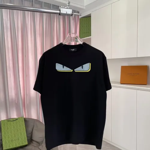 Cheap Fendi T-Shirts Short Sleeved For Unisex #1411973, $$42.00 USD On Fendi T-Shirts