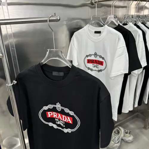 Replica Prada T-Shirts Short Sleeved For Unisex #1411995 $42.00 USD for Wholesale
