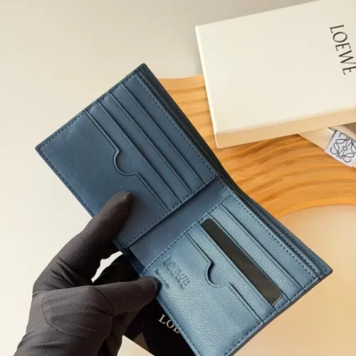 Replica LOEWE Wallet For Men #1412057 $56.00 USD for Wholesale