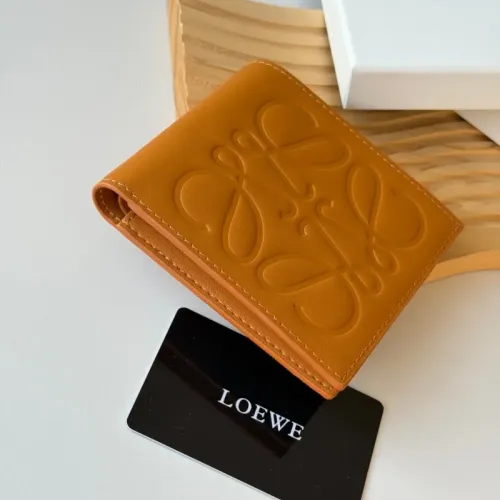 Replica LOEWE Wallet For Men #1412058 $56.00 USD for Wholesale