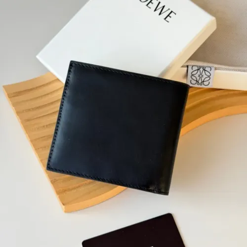 Replica LOEWE Wallet For Men #1412060 $56.00 USD for Wholesale