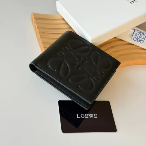 Replica LOEWE Wallet For Men #1412060 $56.00 USD for Wholesale