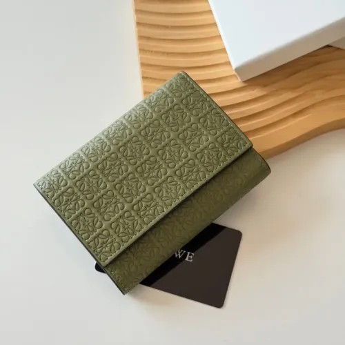Replica LOEWE Wallet For Unisex #1412086 $56.00 USD for Wholesale